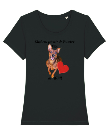 Iubitor de animale Pinscher Pitic Black