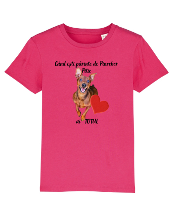 Iubitor de animale Pinscher Pitic Raspberry