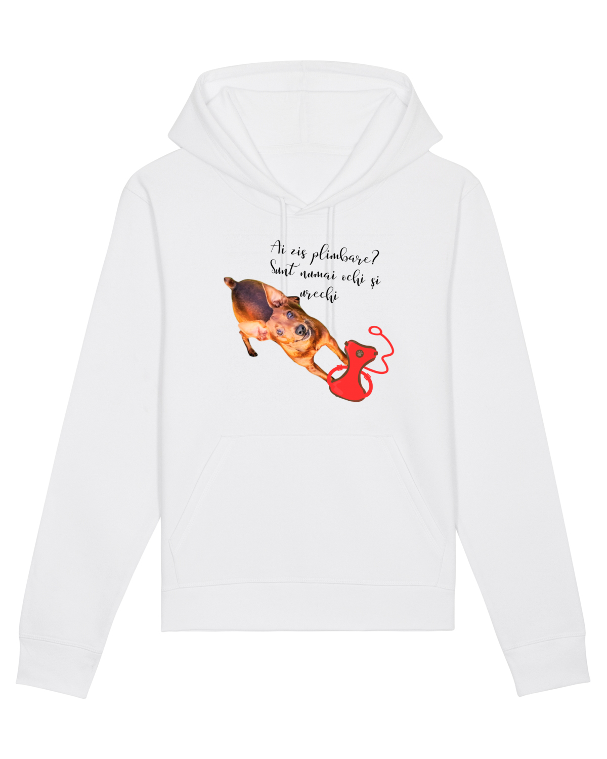 Hanorac Unisex Drummer White