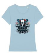 Robot Tricou mânecă scurtă guler larg fitted Damă Expresser