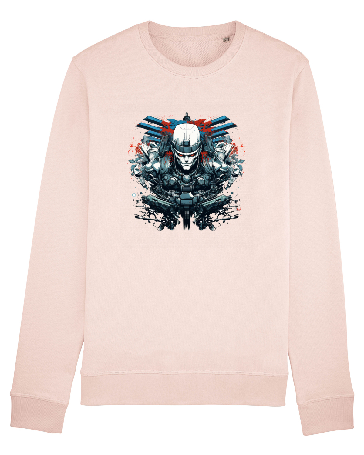 Bluză mânecă lungă Unisex Rise Candy Pink