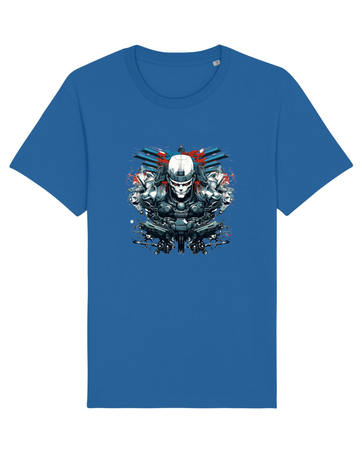 Tricou mânecă scurtă Unisex Rocker Royal Blue