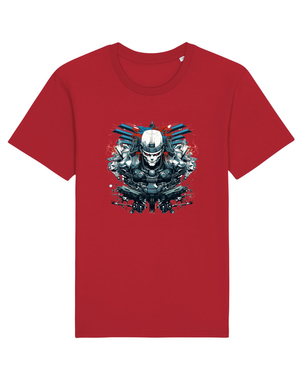 Tricou mânecă scurtă Unisex Rocker Red