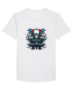 Robot Tricou mânecă scurtă guler larg Bărbat Skater