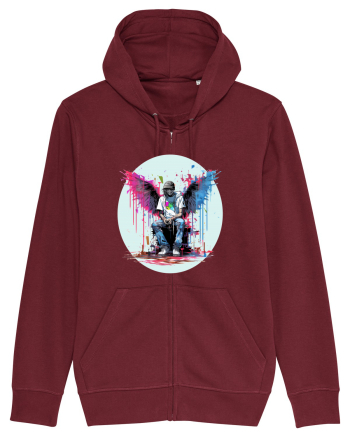 Urban male fairy Burgundy