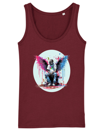 Urban male fairy Burgundy