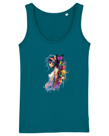 Spring Girl Ocean Depth