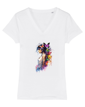 Spring Girl White