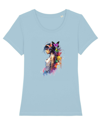 Spring Girl Sky Blue