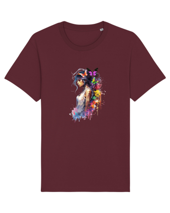 Spring Girl Burgundy
