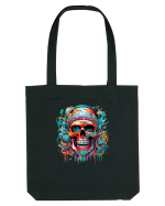 Graffiti skull  Sacoșă textilă