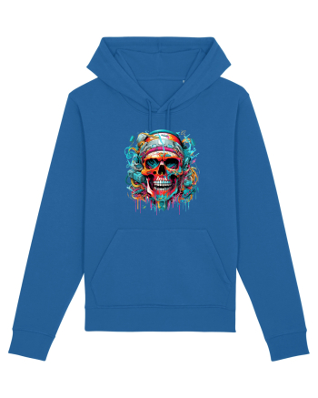 Graffiti skull  Royal Blue
