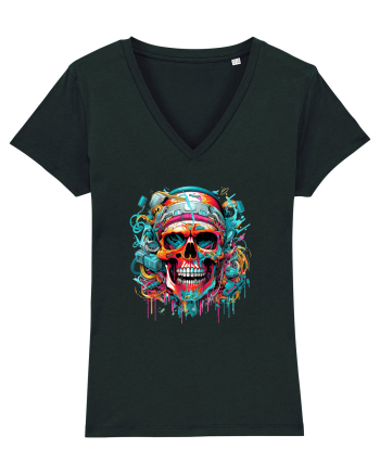 Graffiti skull  Black