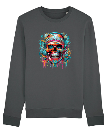 Graffiti skull  Anthracite