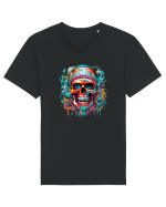Graffiti skull  Tricou mânecă scurtă Unisex Rocker