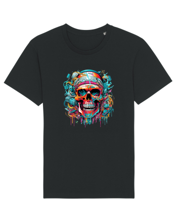 Graffiti skull  Black