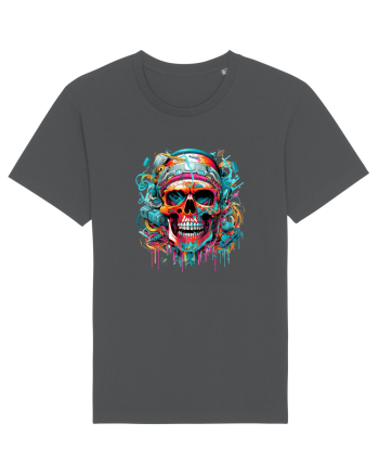 Graffiti skull  Anthracite