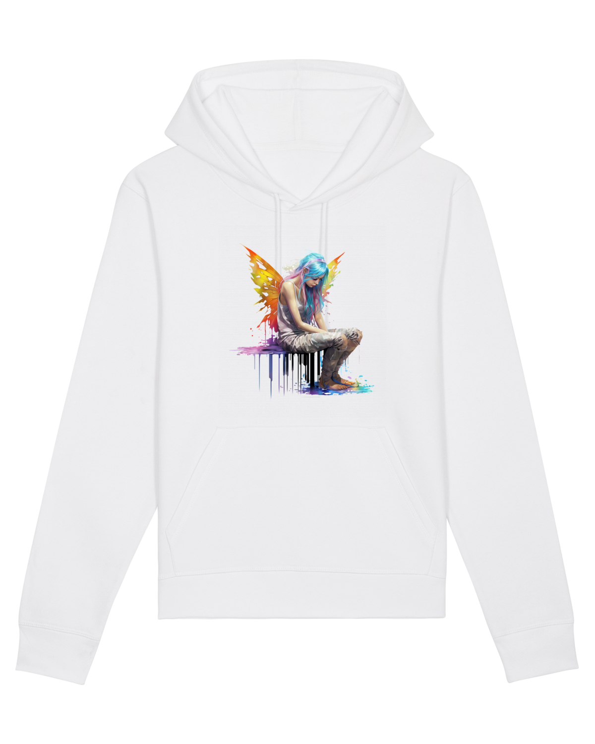 Hanorac Unisex Drummer White