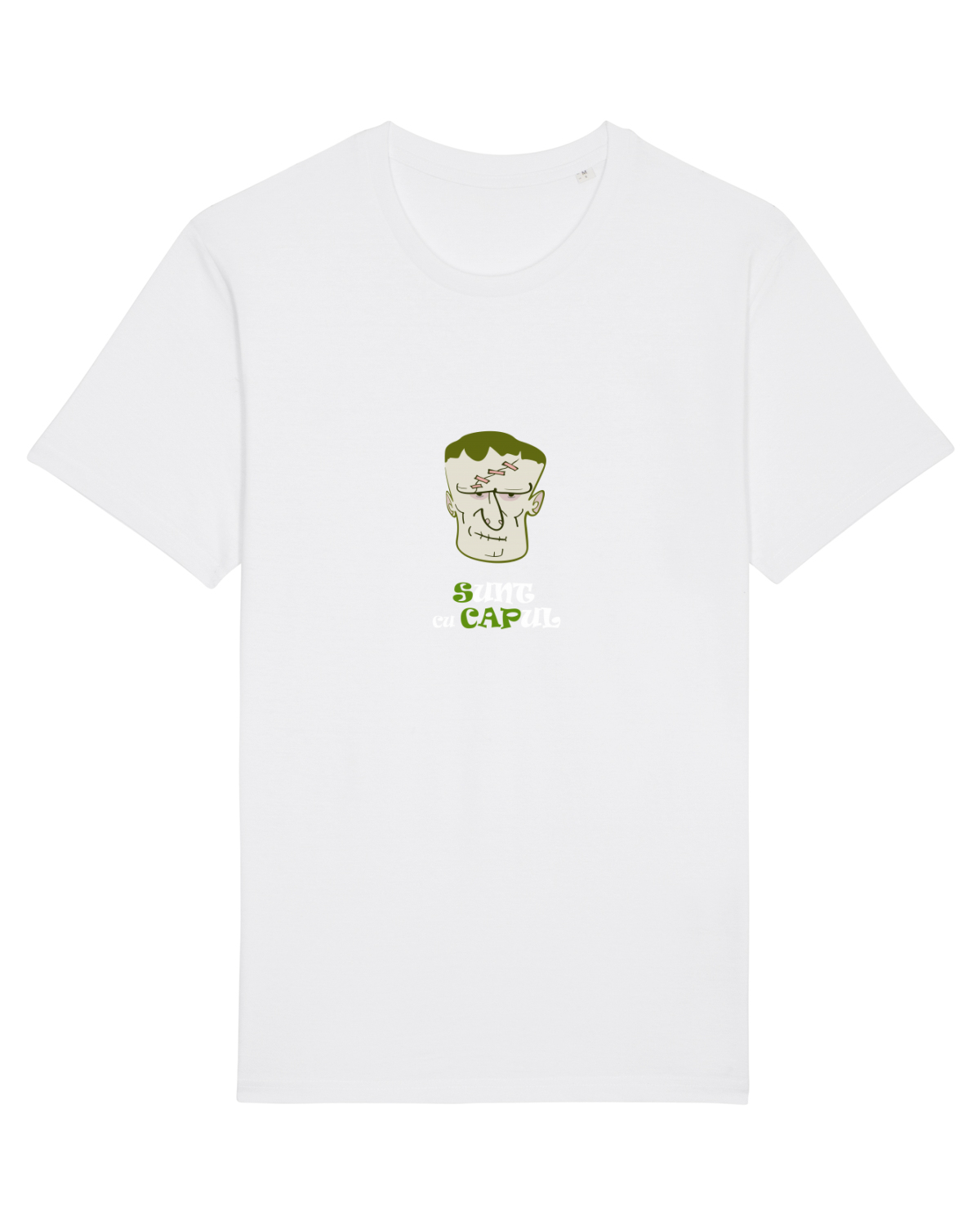 Tricou mânecă scurtă Unisex Rocker White