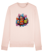Urban  Graffiti Bluză mânecă lungă Unisex Rise