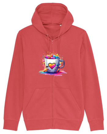 Graffiti Coffee  cup Carmine Red