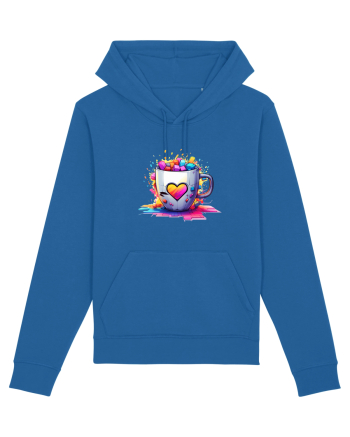 Graffiti Coffee  cup Royal Blue