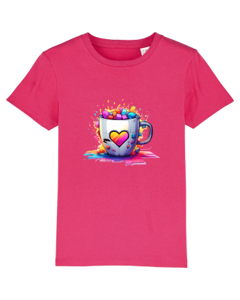 Graffiti Coffee  cup Raspberry