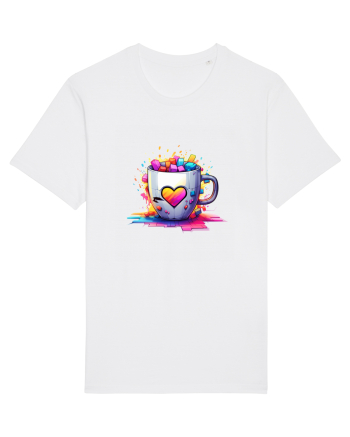 Graffiti Coffee  cup White