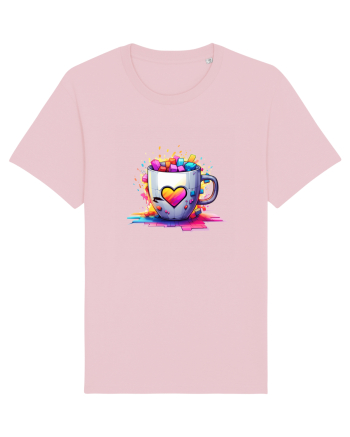 Graffiti Coffee  cup Cotton Pink