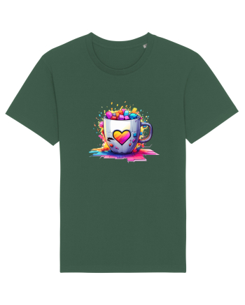 Graffiti Coffee  cup Bottle Green