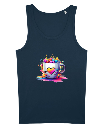 Graffiti Coffee  cup Navy