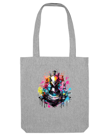 Graffiti chess piece Heather Grey