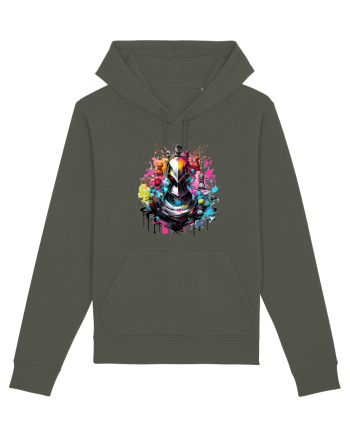 Graffiti chess piece Khaki