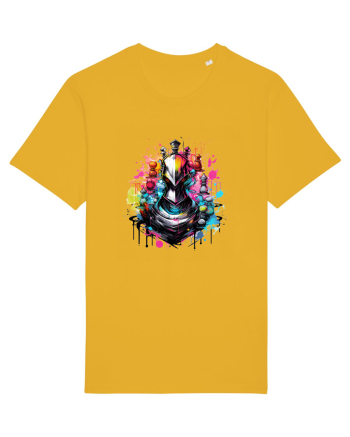 Graffiti chess piece Spectra Yellow