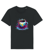 Urban coffee Tricou mânecă scurtă Unisex Rocker
