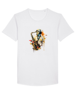 Urban Music Life Tricou mânecă scurtă guler larg Bărbat Skater
