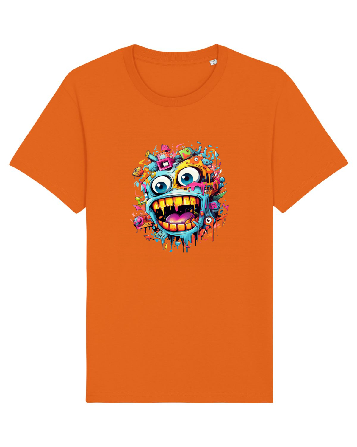 Tricou mânecă scurtă Unisex Rocker Bright Orange