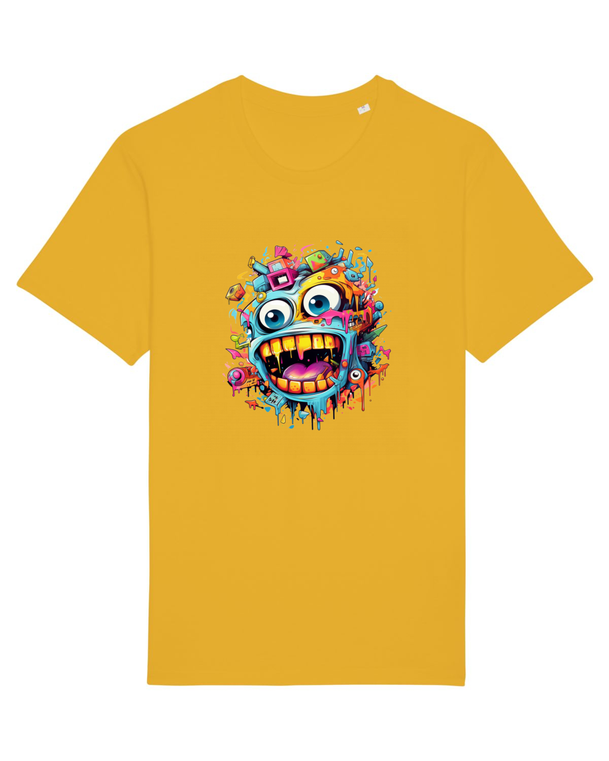 Tricou mânecă scurtă Unisex Rocker Spectra Yellow