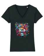 Urban Life Tricou mânecă scurtă guler V Damă Evoker