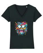 Urban Life Tricou mânecă scurtă guler V Damă Evoker