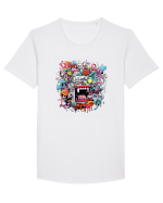 Urban Life Tricou mânecă scurtă guler larg Bărbat Skater