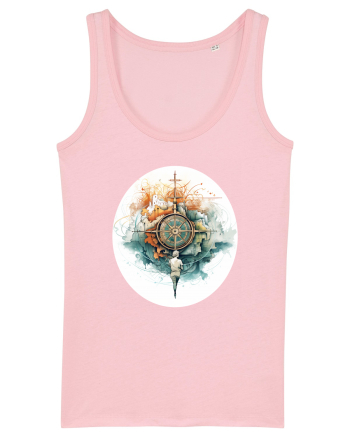 Urban Life Abstract Cotton Pink