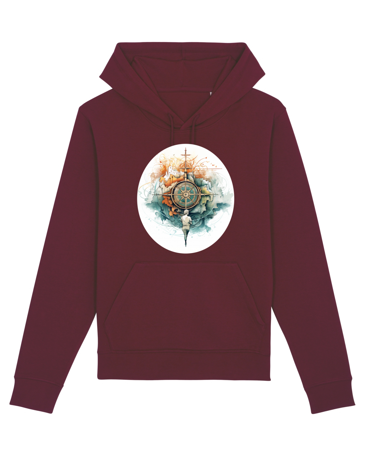 Hanorac Unisex Drummer Burgundy