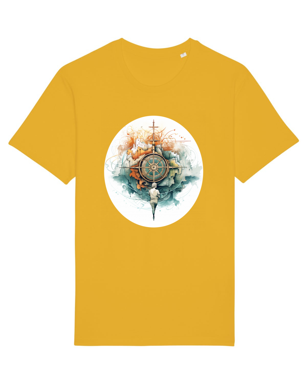 Tricou mânecă scurtă Unisex Rocker Spectra Yellow