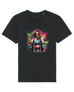 Urban Ride Abstract Tricou mânecă scurtă Unisex Rocker