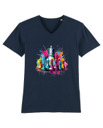 Urban Chess Tricou mânecă scurtă guler V Bărbat Presenter