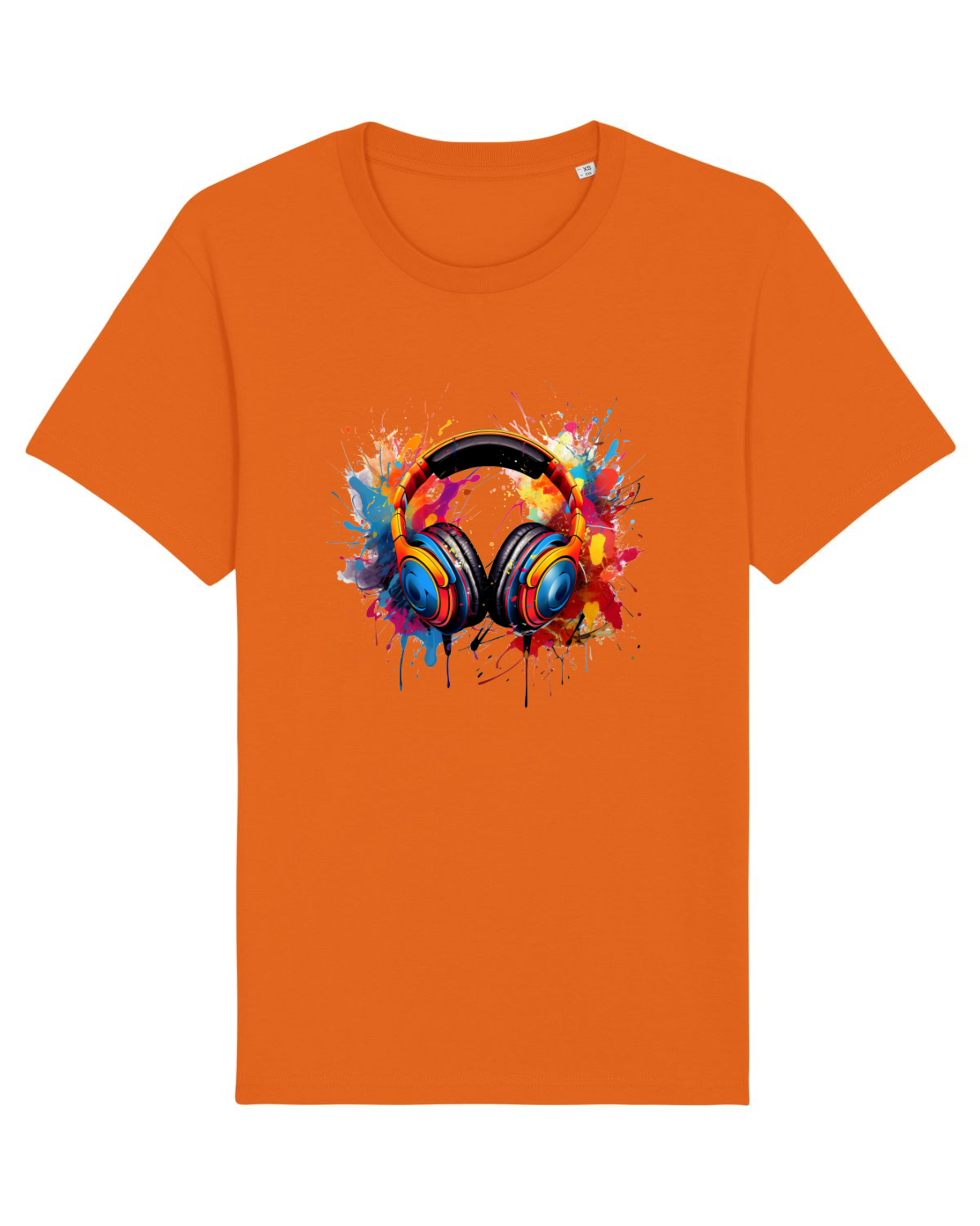 Tricou mânecă scurtă Unisex Rocker Bright Orange