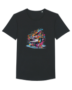 Urban Life Tricou mânecă scurtă guler larg Bărbat Skater