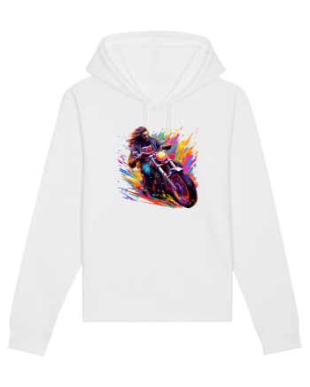 Biker Life White