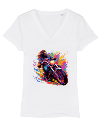 Biker Life White